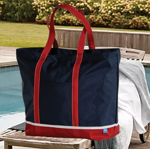 PERSONALIZED HARBOR ZIP TOTE