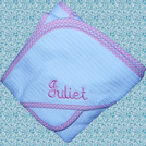 PERSONALIZED HOODED TOWEL-w/WASH CLOTH