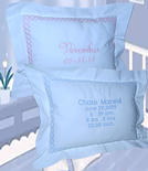 PERSONALIZED BOUDOIR CHAIN LINKED PILLOW