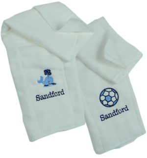 PERSONALIZED BURP CLOTH