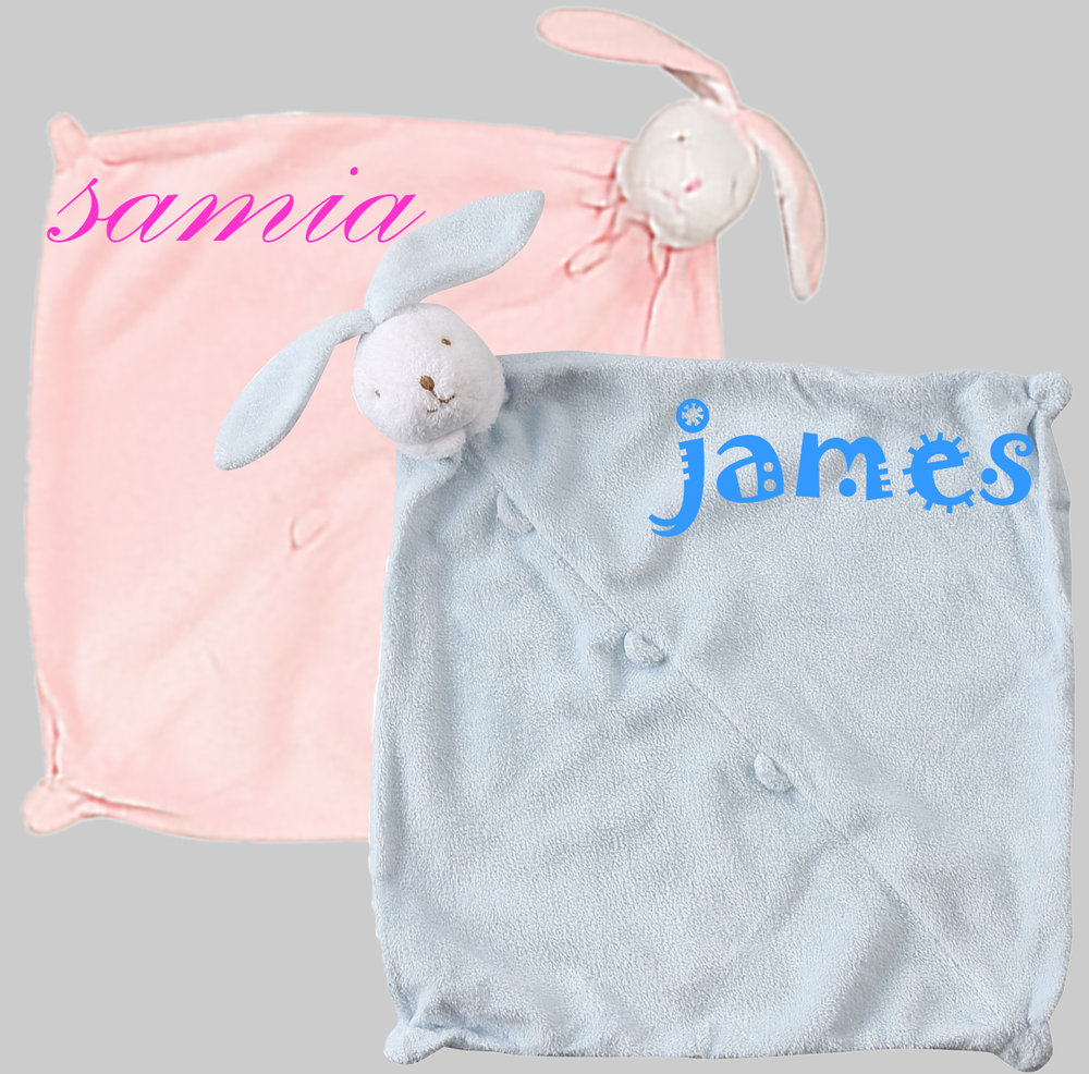 PERSONALIZED AD COMFORT BABY BLANKIE