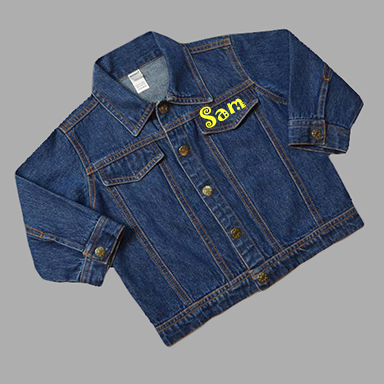PERSONALIZED DENIM JACKET