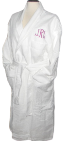 PERSONALIZED LINED WAFFLE TERRY SHAWL ROBES
