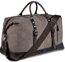 PERSONALIZED LEATHER TRIMMED WEEKENDER