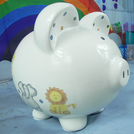 PERSONALIZED HAND PAINTED PIGGY BANKS