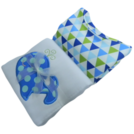 PERSONALIZED APPLIQUED BURP/BIB SET