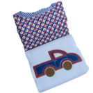 PERSONALIZED APPLIQUED BURP/BIB SET