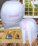 PERSONALIZED SEERSUCKER CHILD'S BACKPACK