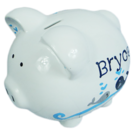 PERSONALIZED HAND PAINTED PIGGY BANKS