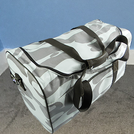 PERSONALIZED RAINCOAT DUFFLE - FOG/WC