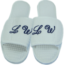 PERSONALIZED OPEN TOE SLIPPERS