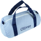 PERSONALIZED SEERSUCKER CHILD'S DUFFEL