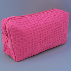 CUSTOMIZED SMALL WAFFLE COSMETIC CASES