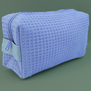 CUSTOMIZED SMALL WAFFLE COSMETIC CASES