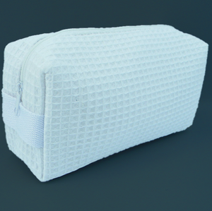 CUSTOMIZED SMALL WAFFLE COSMETIC CASES