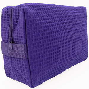 CUSTOMIZED LARGE WAFFLE COSMETIC CASE