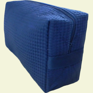 CUSTOMIZED LARGE WAFFLE COSMETIC CASE