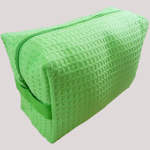 CUSTOMIZED LARGE WAFFLE COSMETIC CASE