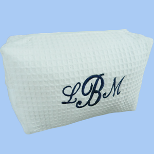 CUSTOMIZED LARGE WAFFLE COSMETIC CASE