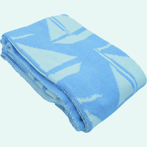 PERSONALIZED SAILBOAT BABY BLANKET