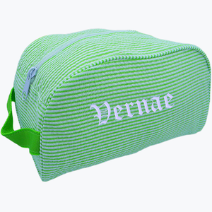 PERSONALIZED SEERSUCKER TRAVELER CASES