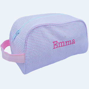 PERSONALIZED SEERSUCKER TRAVELER CASES