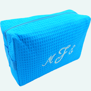 CUSTOMIZED LARGE WAFFLE COSMETIC CASE