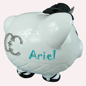 PERSONALIZED HAND PAINTED PIGGY BANKS