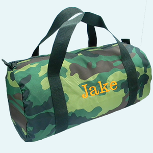 PERSONALIZED SEERSUCKER CHILD'S DUFFEL